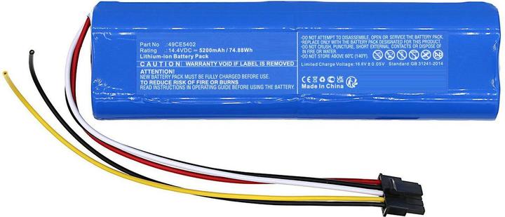 Immagine prodotto CoreParts Batteria 14,4V 5200mAh 74,88Wh (5200 mAh)