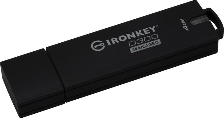 Produktbild Kingston 4GB D300SM AES 256 (4 GB, USB-A, USB 3.1)