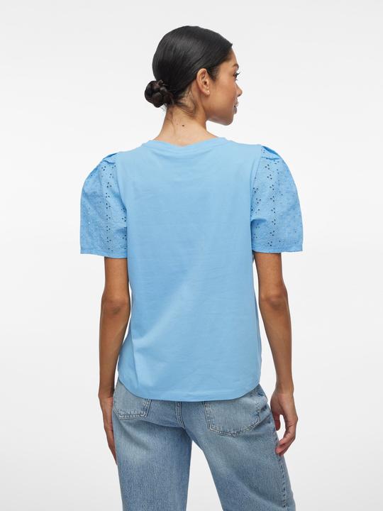 Actual product image Vila Rundhals Oberteil mit kurzen Ärmeln (L)