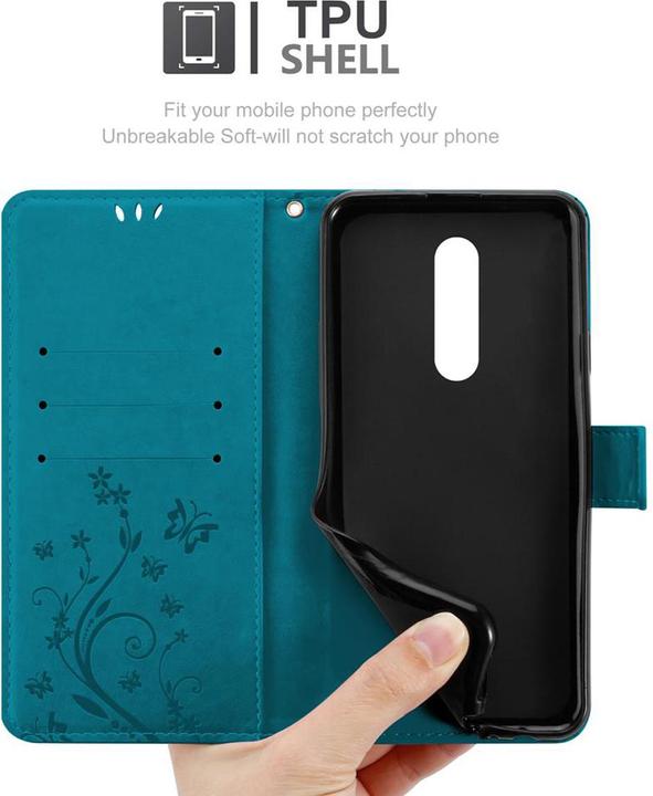 Produktbild Cadorabo Flower Book Cover (Xiaomi Redmi 8A)