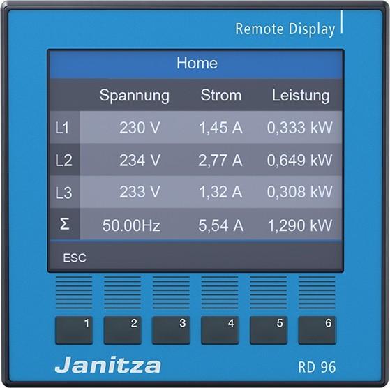 Actual product image Janitza JANI Energy Meter