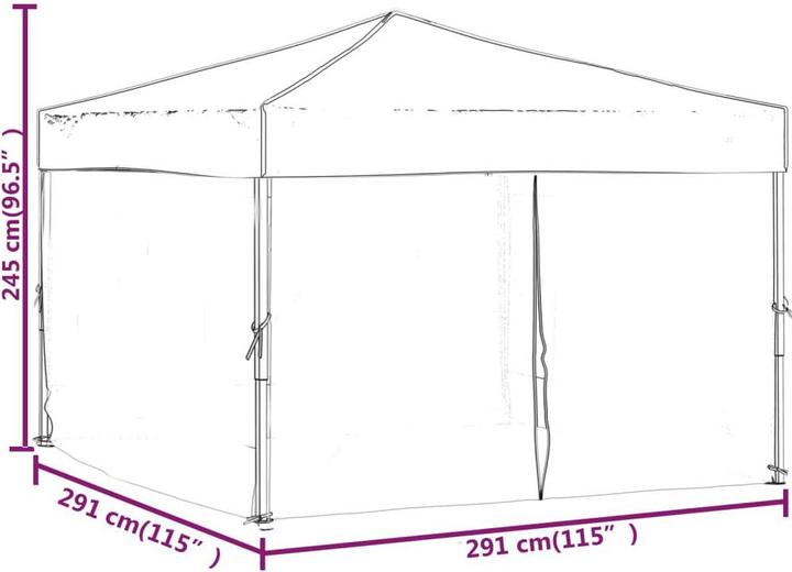 Immagine prodotto VidaXL Bernhilde (291 cm, 291 cm)