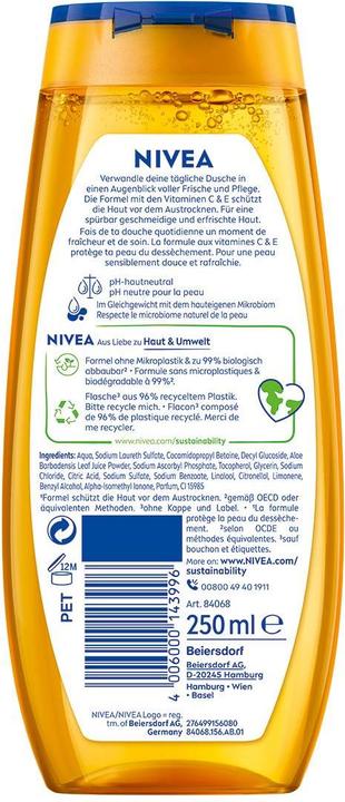 Productafbeelding NIVEA Duschgel Summer Happiness (250 ml)