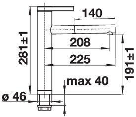 Image du produit Blanco Linee-S