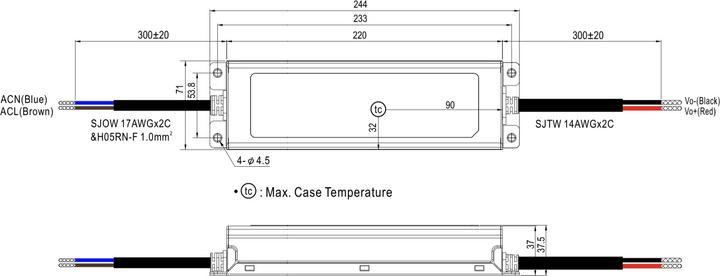 Produktbild MeanWell ELG-200-12A-3Y LED-Trafo, LED-