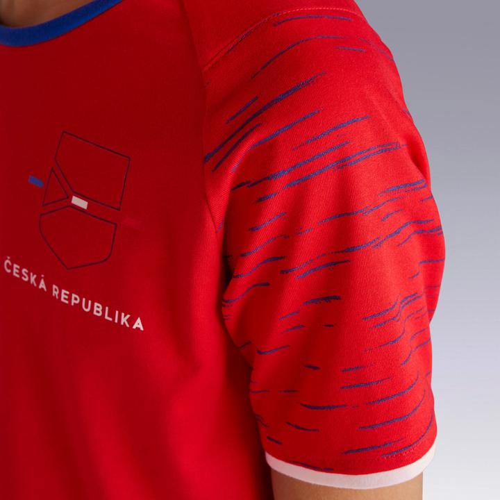 Produktbild Kipsta Fussballtrikot FF100 Tschechien Kinder (5, 6)