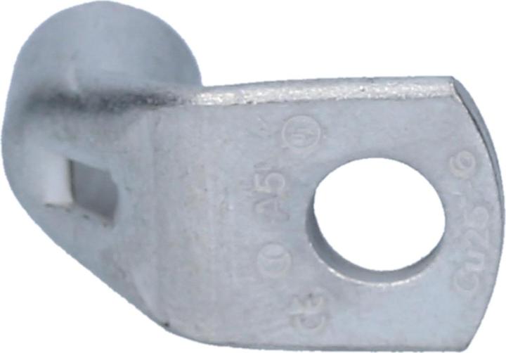 Image du produit Kalitec 10 pièces Cembre A5-L6 Cosse tubulaire coudée à 90° 25mm² M6 non isolée en cuivre étamé