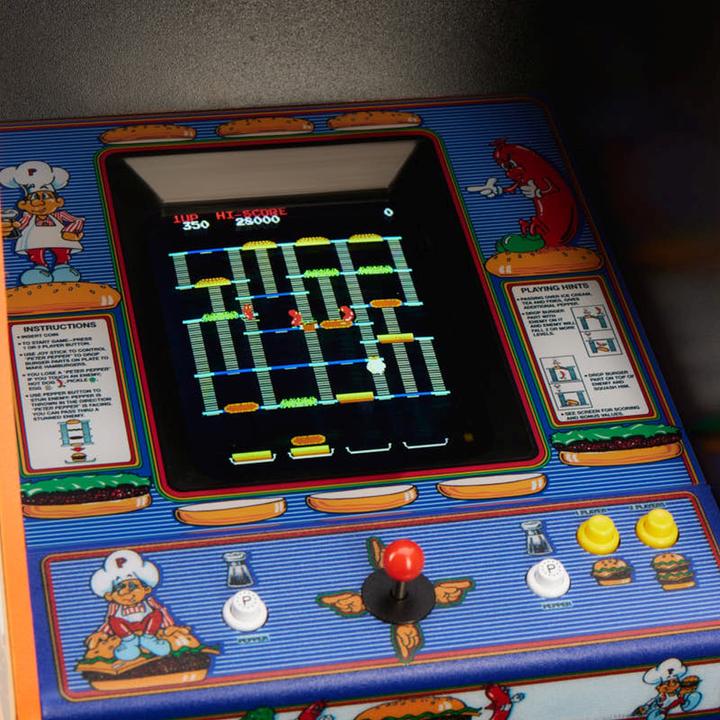 Image du produit Numskull Cabinet d'arcade à l'échelle 1 - Burger Time