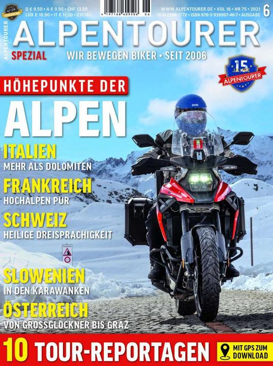 Image du produit Alpentourer Spezial Alpen (Allemand, Stephan Fennel, Snezana Simicic, Leonardo Lucarelli, Fulvio Terminelli, Alexander Seger, Alexander Milz, Michael Hoyer, Thomas Krämer, 2021)