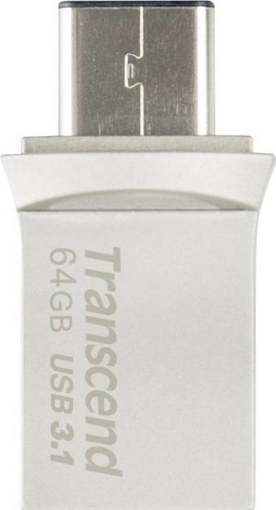 Produktbild Transcend Jetflash 890 (64 GB, USB-C, USB-A, USB 3.1)