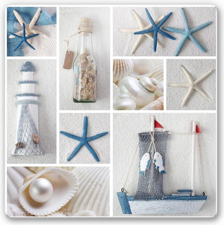 Produktbild Trenddeko Beach Collage (20 x 20 cm)