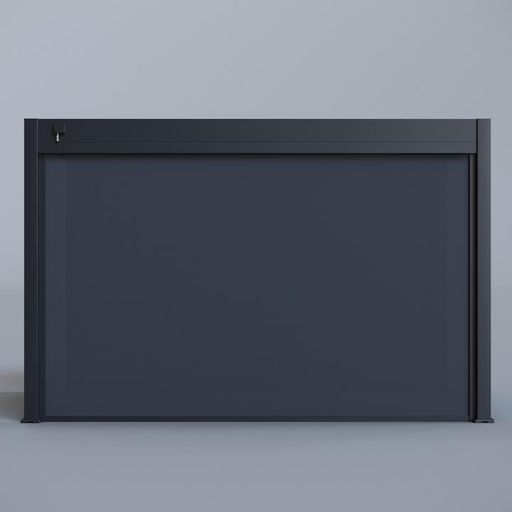 Actual product image Weide Sun blind for Ventaris/ pergola 4m anthracite (400 cm, 10 cm)