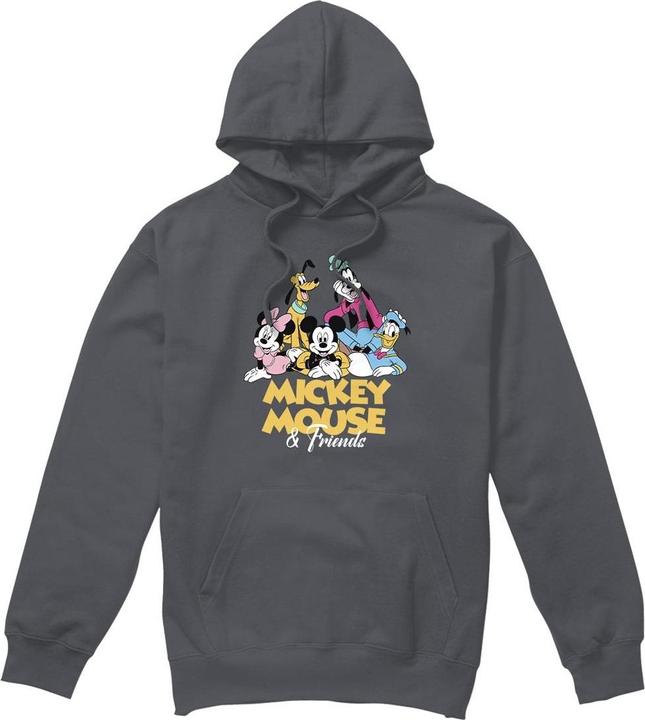 Actual product image Disney Mens Mickey Mouse Friends Hoodie (S)