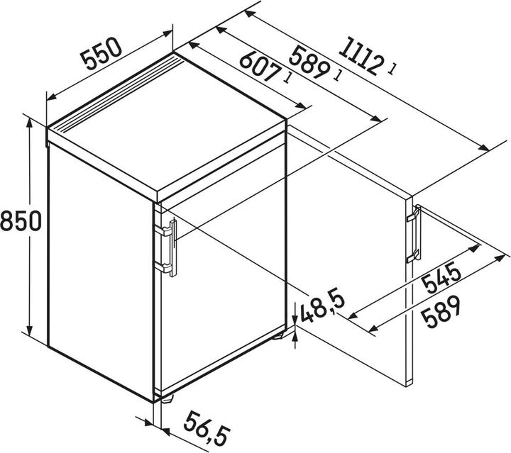 Image du produit Liebherr RC1400-20 (126 l)