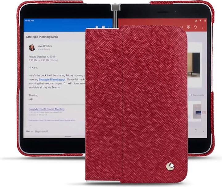 Actual product image Noreve Leather cover (Microsoft Surface Duo)