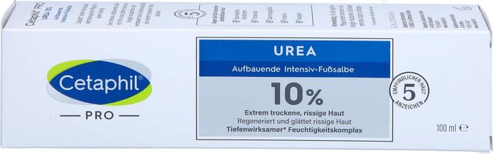 Actual product image Cetaphil Pro Urea 10% restorative intensive foot ointment, 100 g ointment (Foot deodorant & powder)