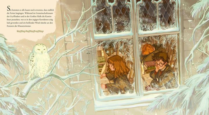 Produktbild Weihnachten in Hogwarts (Deutsch, Ziyi Gao, J.K. Rowling, 2024)