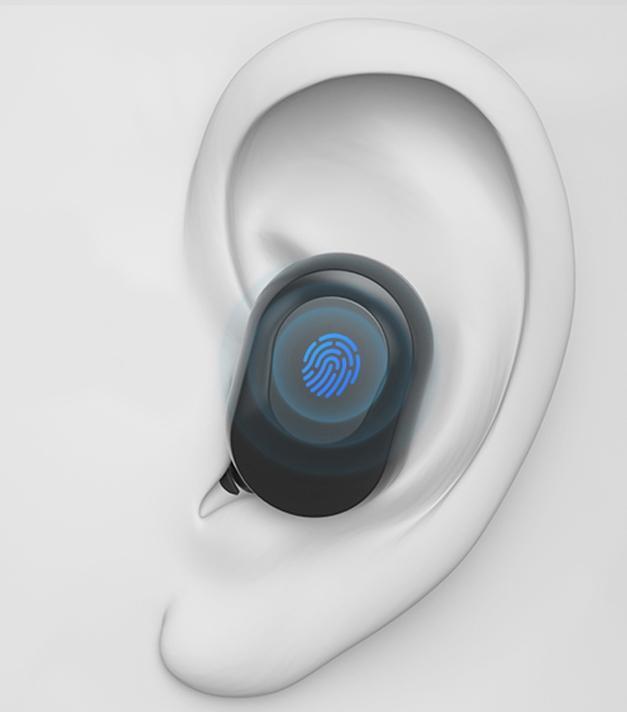 Actual product image Lenovo XT91 TWS earphones (Black) (5 h, Wireless)