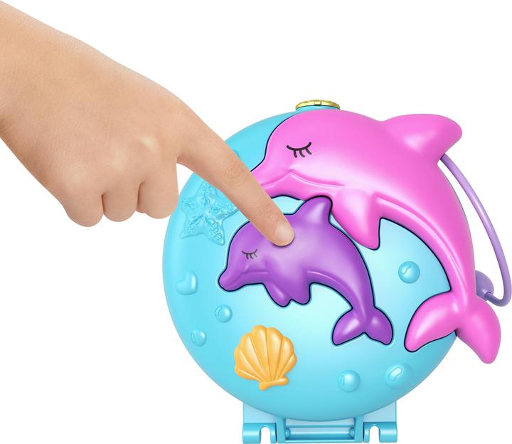 Image du produit Polly Pocket Coffret la plage du dauphin - Mini-poupée - Dès 4 ans