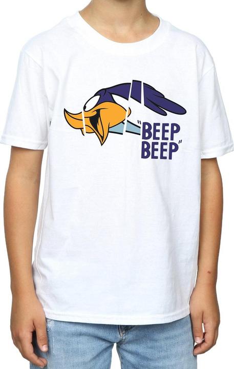 Immagine prodotto Looney Tunes Maglietta in cotone Beep Beep Road Runner per ragazzi (128)