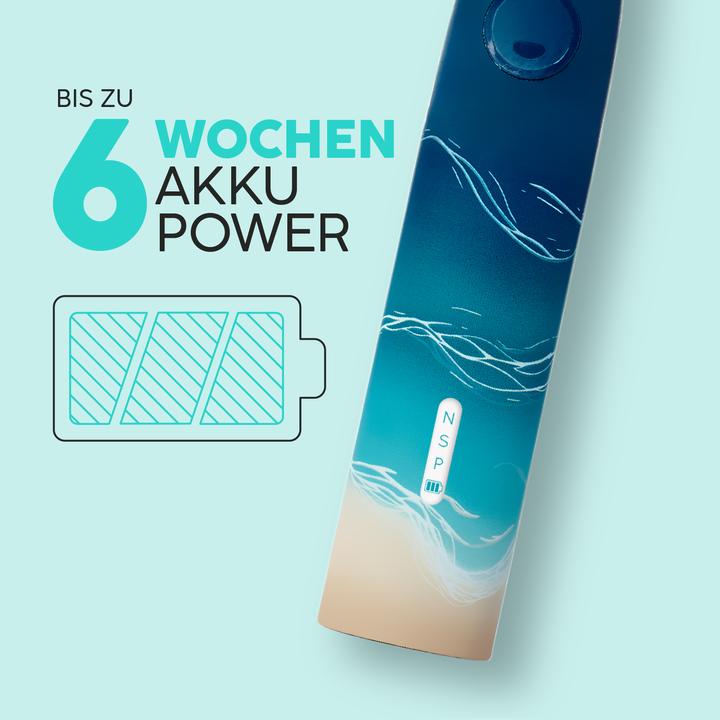 Immagine prodotto happybrush ECO VIBE 3 Starter Kit Oceano (Spazzolino sonico)