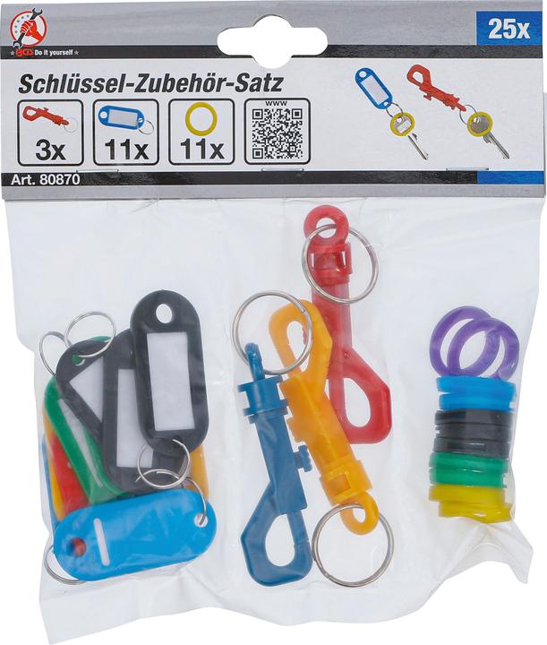 Image du produit BGS Jeu d’accessoires de clés 25 pièces