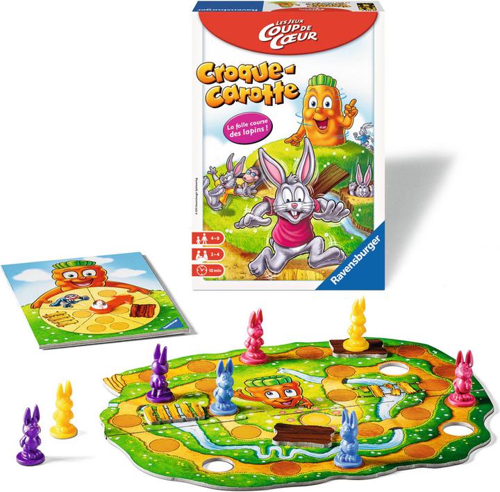 Immagine prodotto Ravensburger Croque Carotte 'Coup de coeur' Gioco da tavolo Gioco d'azzardo (Francese)