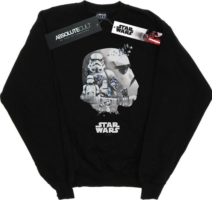 Immagine prodotto Star Wars Stormtrooper Montage Felpa Donna (S)