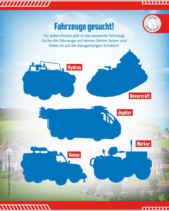 Productafbeelding Panini Brandweerman Sam: 1001 stickers: stickers - puzzels - inkleuren
