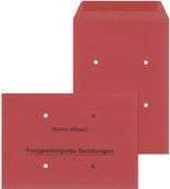 Image du produit Mailmedia Pochette d'expédition "Envois oblitérés", B4, rouge (250 x)