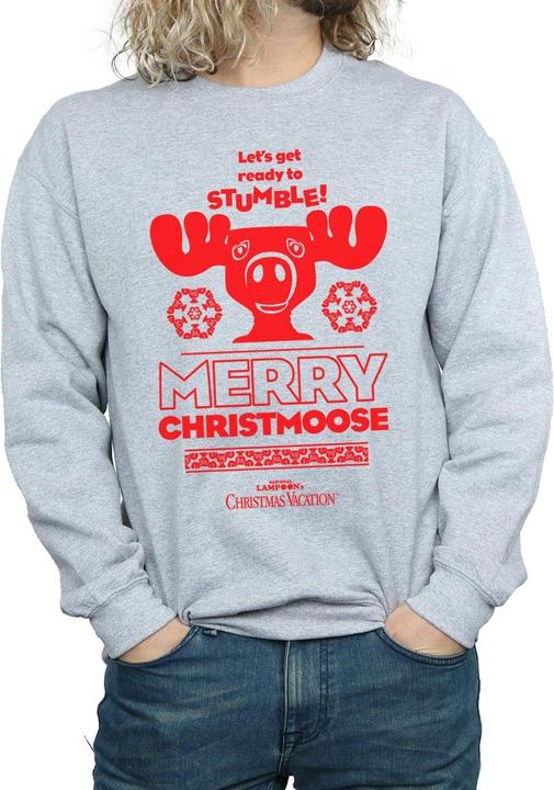 Immagine prodotto National Lampoon´s Vacation National Lampoon's Christmas Vacation Merry Christmoose Felpa Uomo (XL)