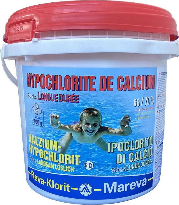 Mareva Nicht stabilisiertes Chlor in Sticks (15) 4,8kgs (4800 g, 196 ml)