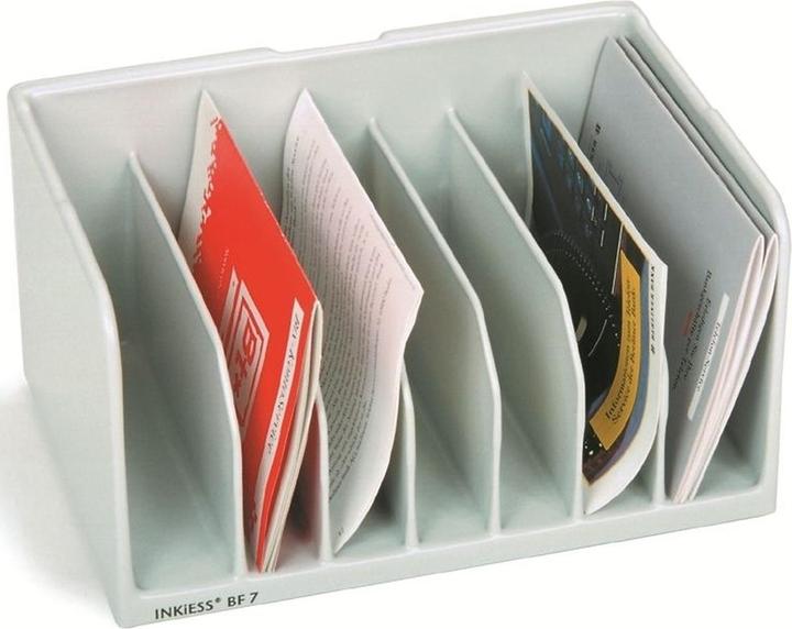 Actual product image Inkiess Tray BF 7, DIN A5, plastic, 7 compartments (A5)
