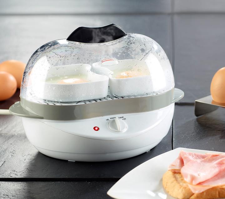 Actual product image Rosenstein & Söhne 2in1 egg stove with keep warm function