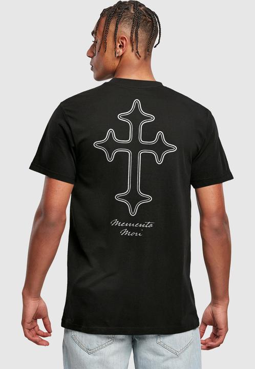 Produktbild Mister Tee MisterTee Memento Mori Oneline Cross Tee - 192093 (XS)