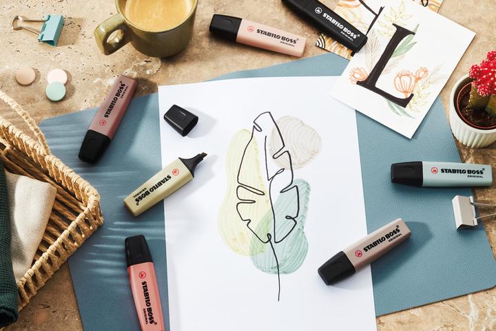 Actual product image STABILO BOSS NATURE COLORS - Highlighter (Light green, 5 mm, 1 x)