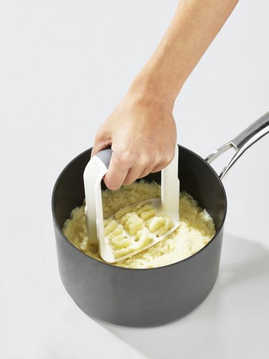 Produktbild Joseph Joseph Easy-Mash Ergonomischer Kartoffelstampfer - Weiss