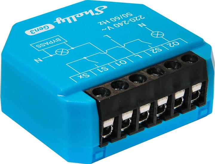 Actual product image Shelly 2L Gen3 (Switch actuator)