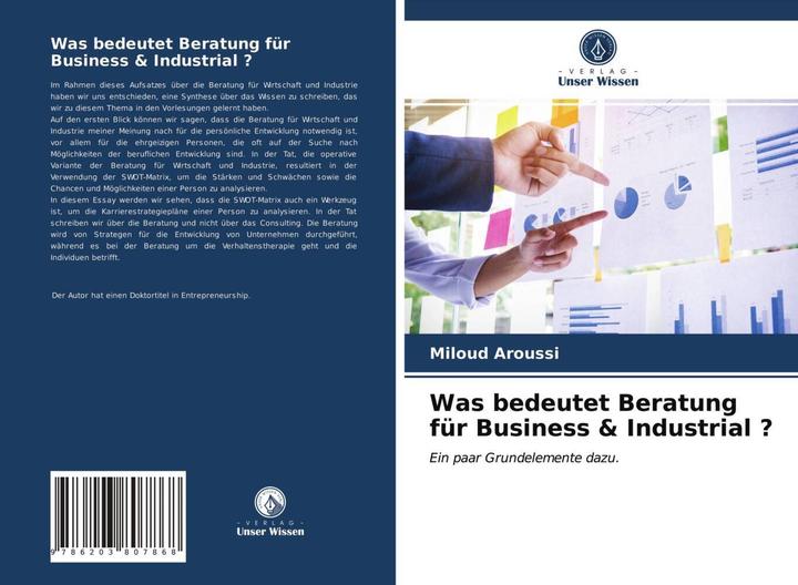 Actual product image Was bedeutet Beratung für Business & Industrial? (Miloud Aroussi, 2021)