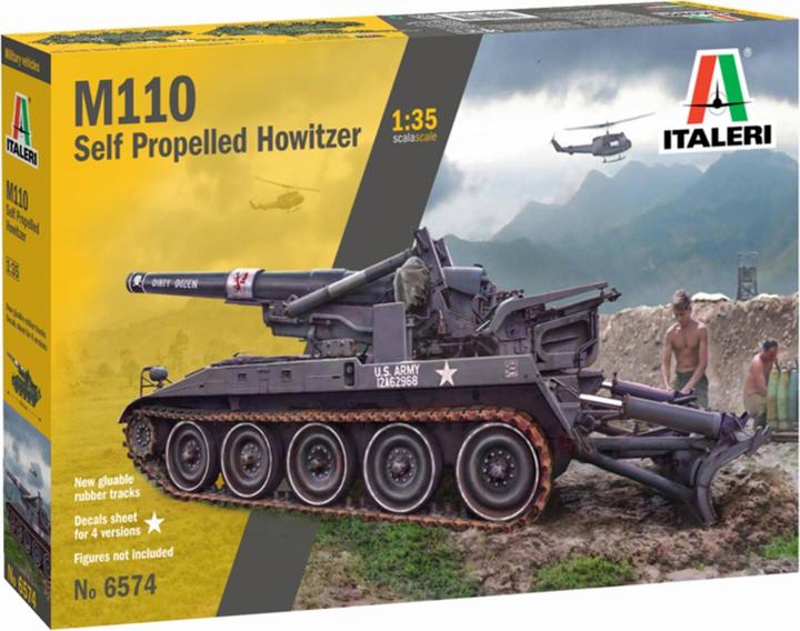 Actual product image 1:35 M110 Self Propelled Howitzer