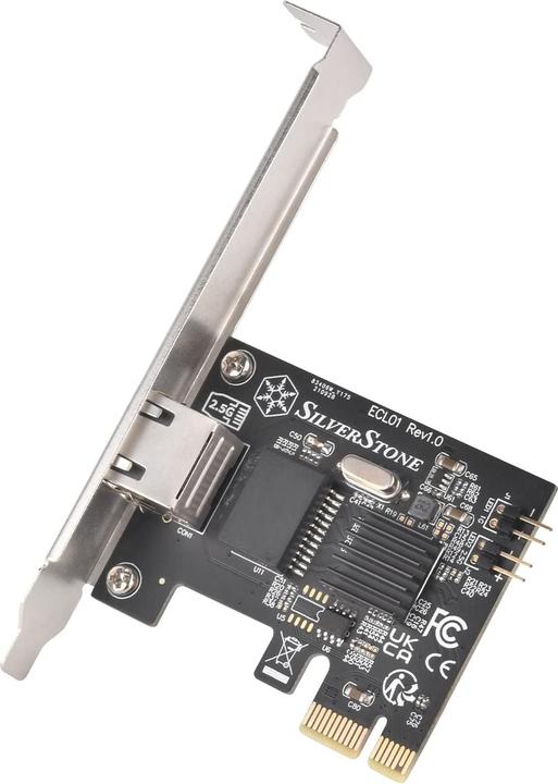 Produktbild Silverstone sst-ecl01 lan-adapter (PCIe)