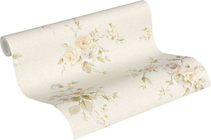 Immagine prodotto A.S. Création Romantico romantico floreale, viola (53 x 1005 cm)