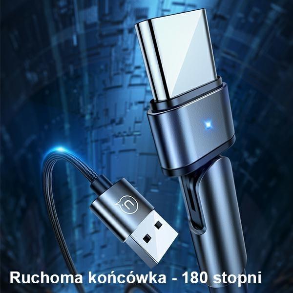 Immagine prodotto Usams Cavo di ricarica girevole U60 (1 m, USB 3.0)