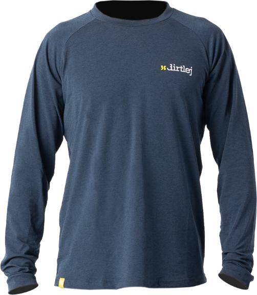 Actual product image dirtlej Mountee drirelease® Merino Longsleeve Jersey, blue, L (L)