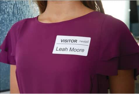 Actual product image Dymo S0722560 Blank name badges
