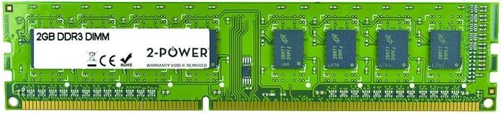 Produktbild 2-Power 2GB DDR3 1333MHz DR DIMM (1 x 2GB, 1333 MHz, DDR3-RAM, DIMM)