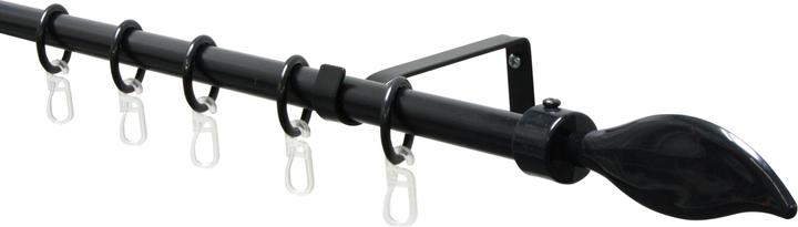 Actual product image Gardinia Curtain rod set Flame 1 run Ø 16/13 mm 130 - 240