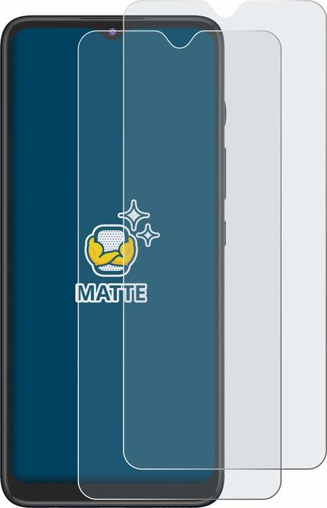 Actual product image BROTECT Anti-glare screen protector matt (2 Piece, Motorola Moto G50)