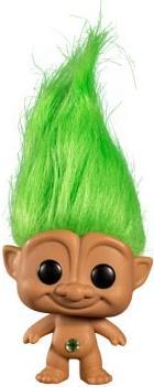 Produktbild Funko Pop ECCC 2020 Good Luck Trolls Green Troll Doll Limitierte Auflage
