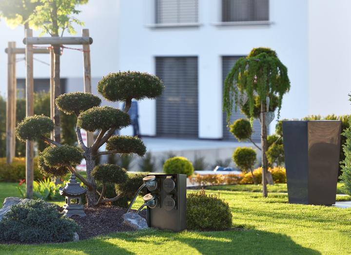Actual product image Max Hauri Garden socket pillar